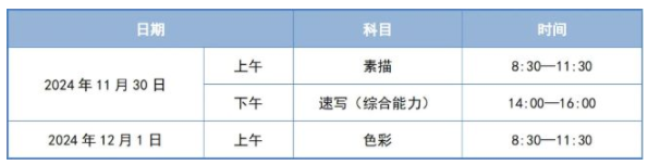 2025天津艺术统考/联考考试时间 具体几月几号